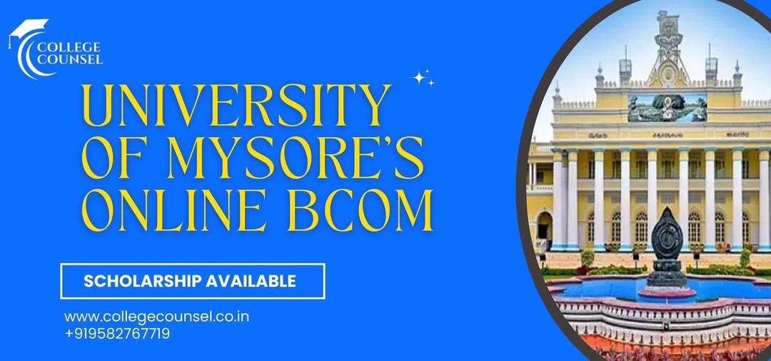 Mysore University Online B.COM image