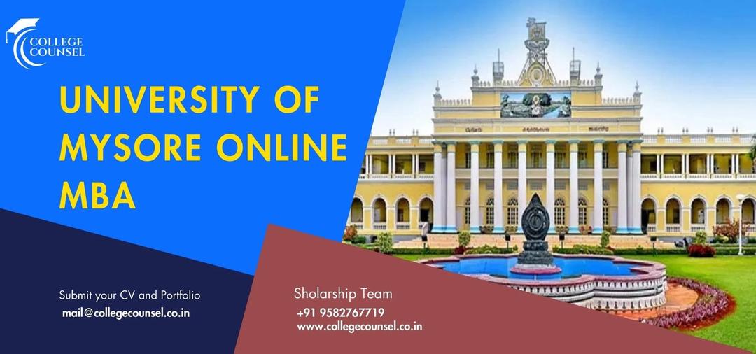 University of Mysore Online MBA image