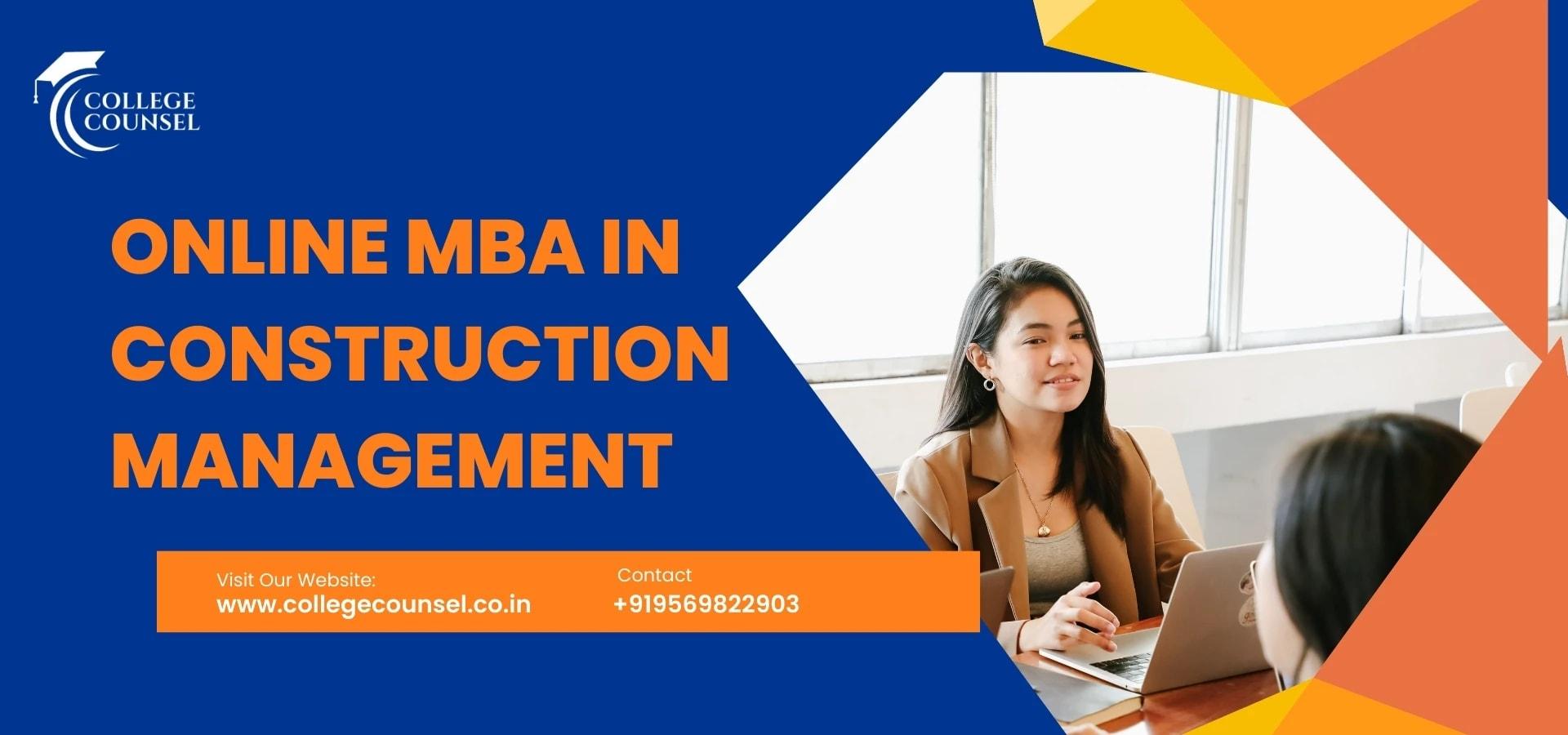 Online MBA in Construction Management image