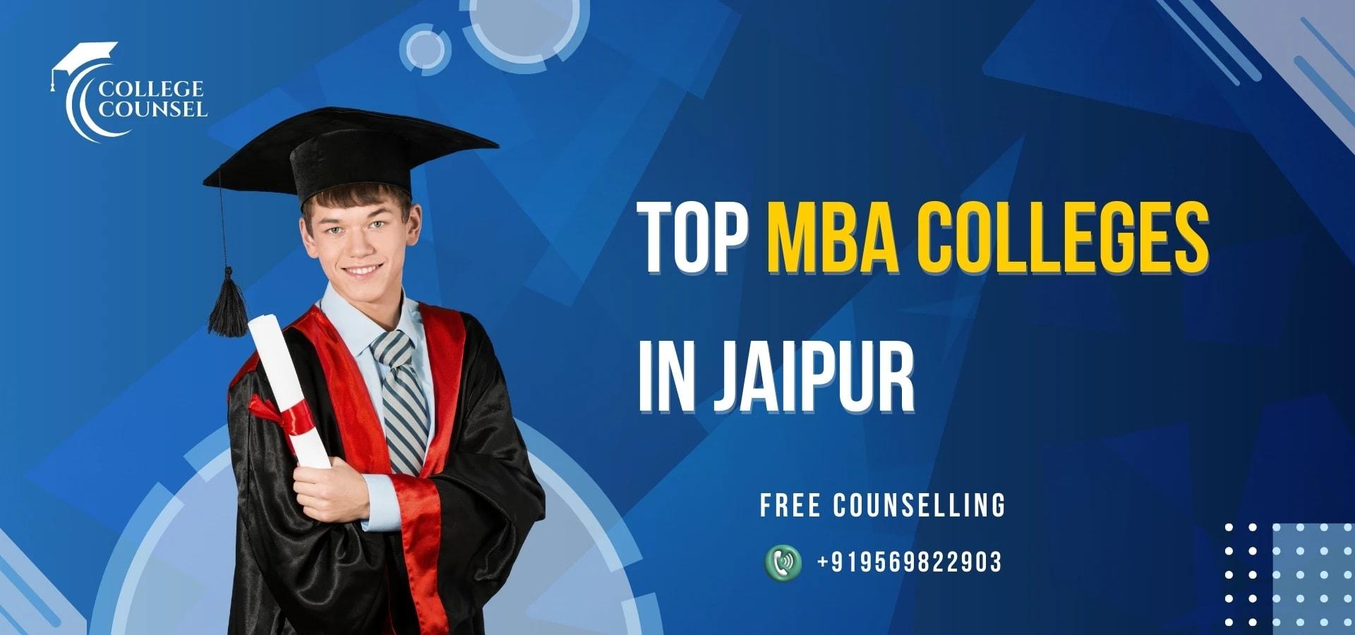 Top MBA colleges in Jaipur image