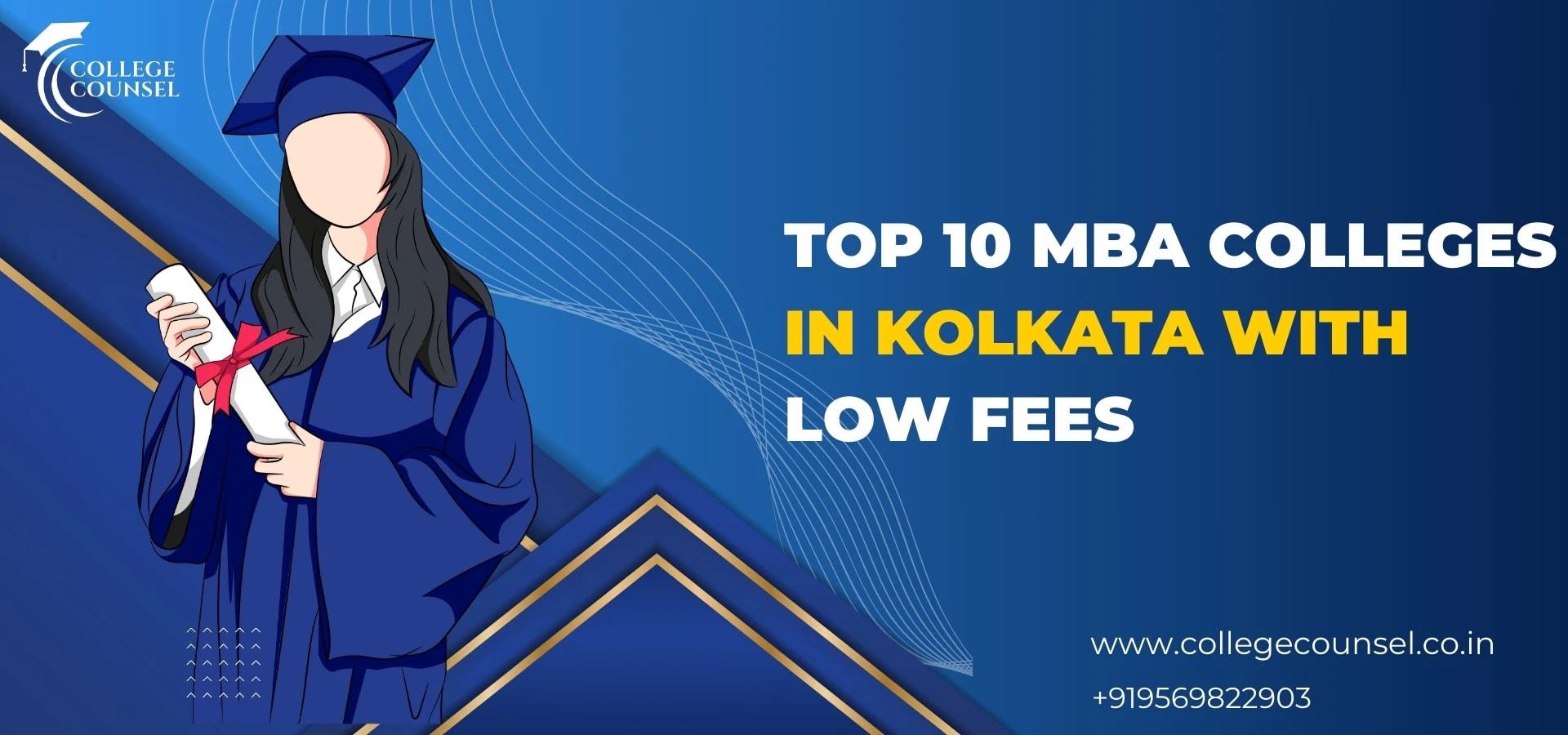 Top MBA Colleges in Kolkata with Low Fees image