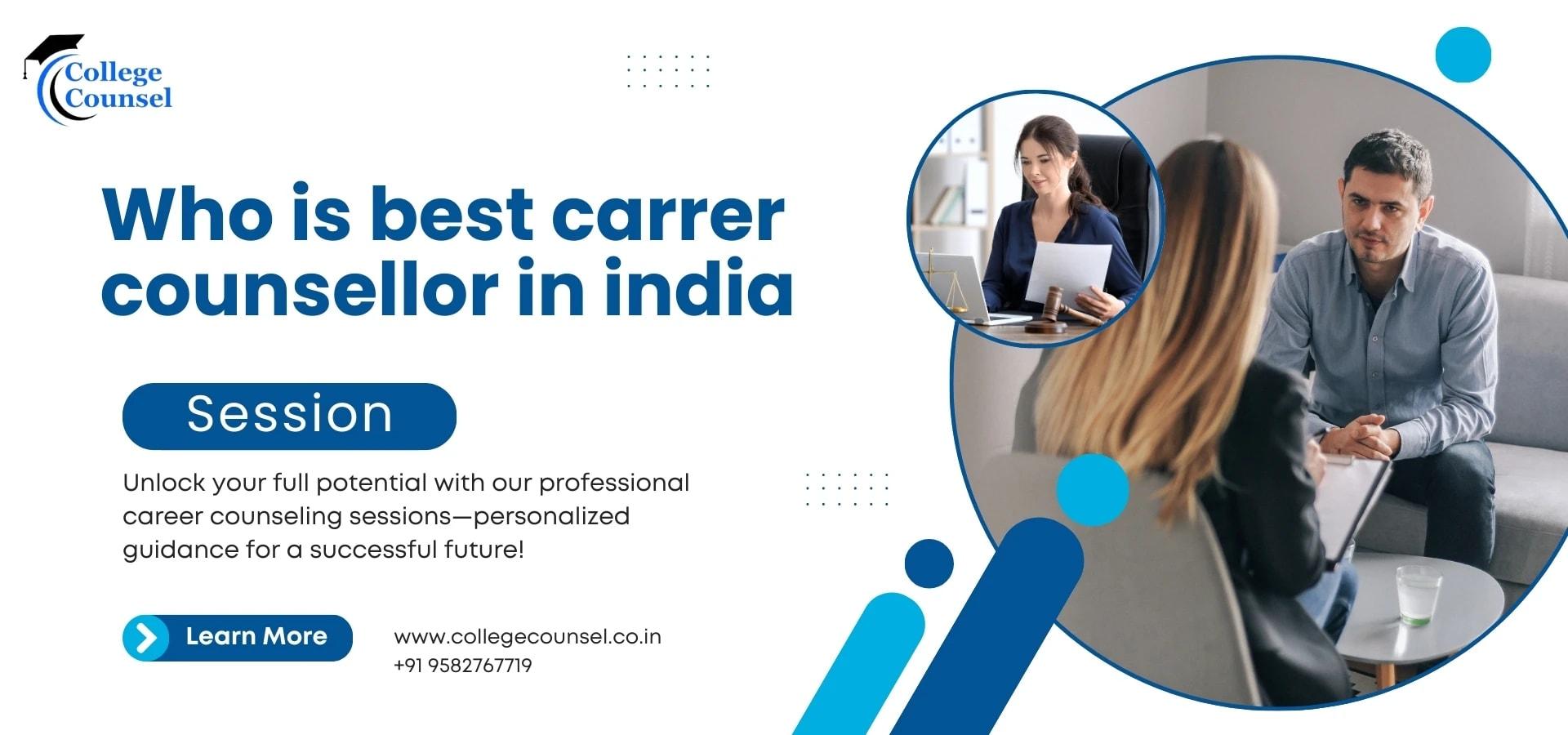 Who is the best Career Counselor in India? image