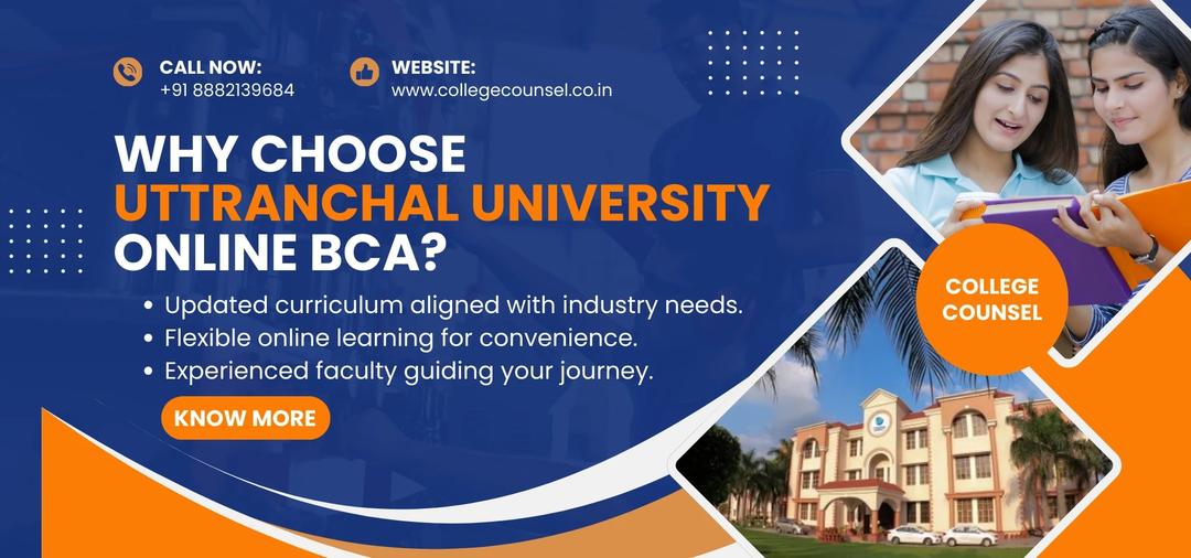 Uttaranchal University Online BCA 2025 image