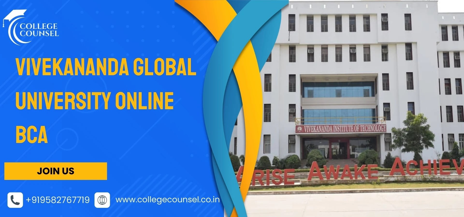 Vivekananda Global University Online BCA, Fees, Admission - 2024 - College Counsel Blog